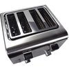 Coffee Pro Toaster, 4-Slice, 12-7/10"x12-1/2"x9", Stainless Steel CFPOG8590